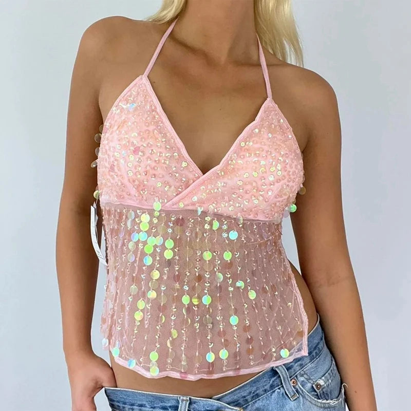 Peachy Pop Top