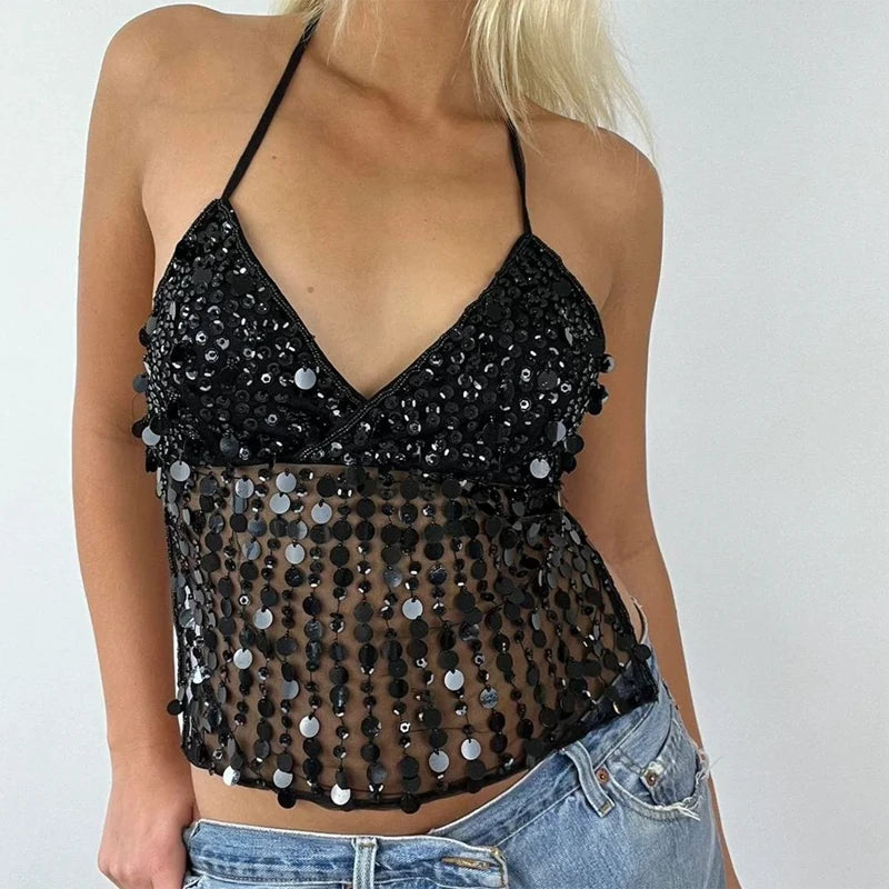 midnight cami top